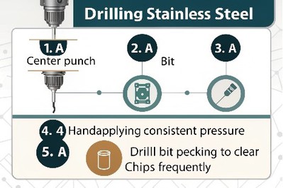 Drilling Stainless Steel Drilling Stainless Steel